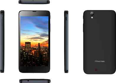 Smartphone Hisense Quadcore U970 5 Negro